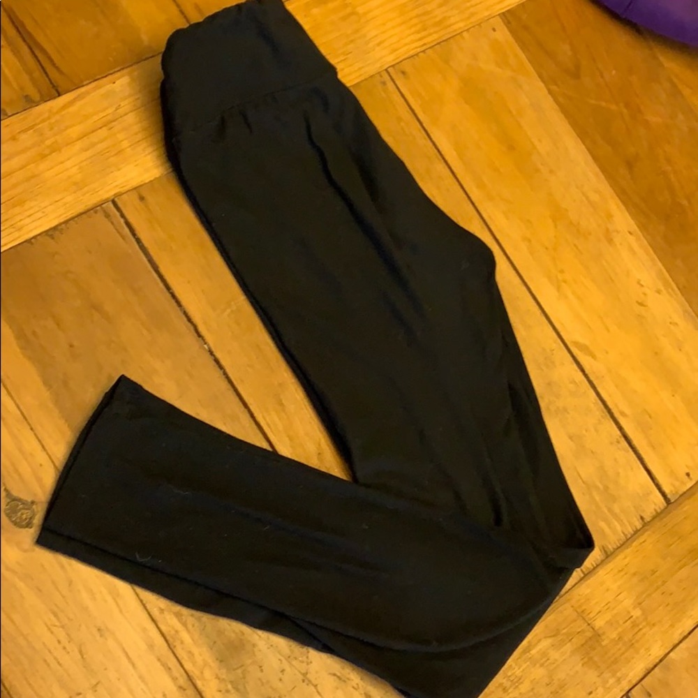 Black tween Lularoe leggings